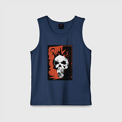 Детская майка Punks skull