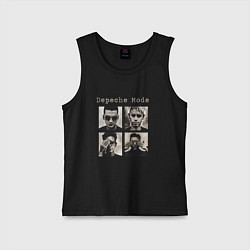 Майка детская хлопок Depeche Mode - Violator Live 01, цвет: черный
