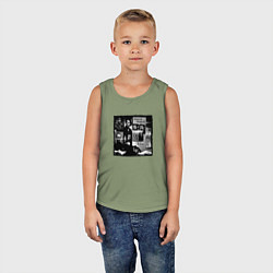 Майка детская хлопок Depeche Mode - 101 Pasadena, цвет: авокадо — фото 2