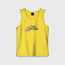 Детская майка I am kenough - барби