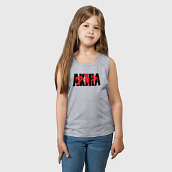 Майка детская хлопок Акира аниме из 1998, цвет: меланж — фото 2