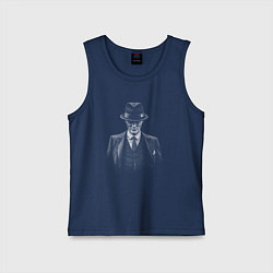 Детская майка Оппенгеймер Киллиан Мерфи с бритвой в шляпе