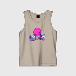 Детская майка Мороженое со штангой