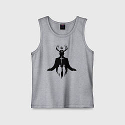 Майка детская хлопок True Detective: Faith, цвет: меланж