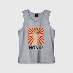 Детская майка Гусь honk