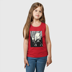 Майка детская хлопок ReZero Ехидна, цвет: красный — фото 2