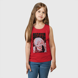 Майка детская хлопок Джузо Сузуя следователь, цвет: красный — фото 2