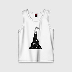 Детская майка Художник космонавт