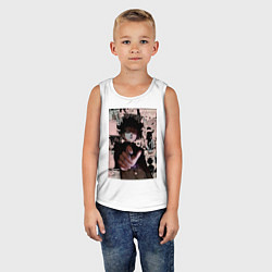 Майка детская хлопок Моб Психо 100 Рицу Кагэяма Шигэо Кагэяма, цвет: белый — фото 2