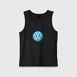 Детская майка Volkswagen logo blue