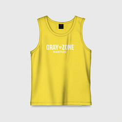 Детская майка Gray zone warfare logo