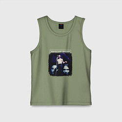 Майка детская хлопок Depeche Mode - Devotional in your room, цвет: авокадо