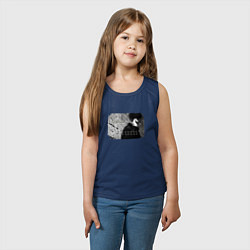 Майка детская хлопок Opium - Delusion, цвет: тёмно-синий — фото 2