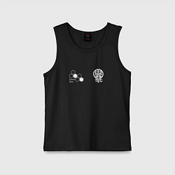 Майка детская хлопок Izumo Tecs, цвет: черный