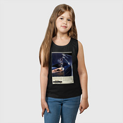 Майка детская хлопок Mercedes-benz автомобиль ретро, цвет: черный — фото 2