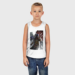 Майка детская хлопок Мужская футболка Assassins Creed Unity, цвет: белый — фото 2