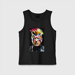 Детская майка Панк Дональд Трамп - жесть