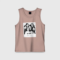 Майка детская хлопок Got7 encore фото, цвет: пыльно-розовый