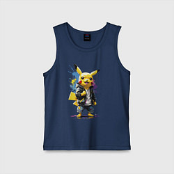 Детская майка Cool Pikachu - watercolor sketch