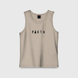 Майка детская хлопок Pixta, цвет: миндальный