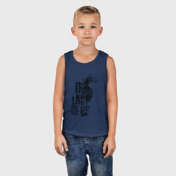 Майка детская хлопок The last of us cory vp, цвет: тёмно-синий — фото 2