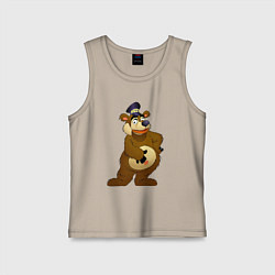 Детская майка Мишка-почтальон