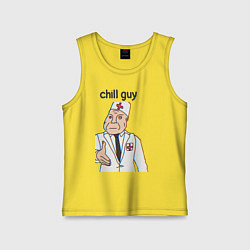 Детская майка Чиловый парень дурка