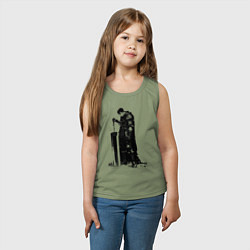 Майка детская хлопок Berserk мечник, цвет: авокадо — фото 2