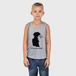 Майка детская хлопок Ковбой Бибоп Спайк Шпигель Аниме, цвет: меланж — фото 2