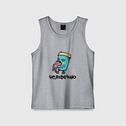 Детская майка Человечино