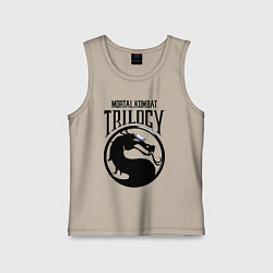 Детская майка Mortal kombat trilogy