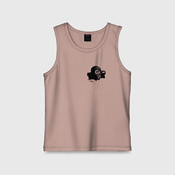 Детская майка Crazy girl