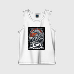 Майка детская хлопок Metallica - Michigan playbill Grand rapids, цвет: белый