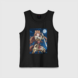 Детская майка Рафталия сражается в ночи