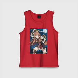 Детская майка Рафталия сражается в ночи