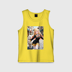 Детская майка Марин Китагава косплей Ани Форджер