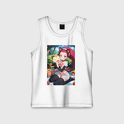 Детская майка Джесси и Мяут на пикнике