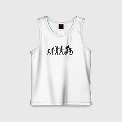 Детская майка Велоэволюция