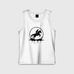 Детская майка Скакун в круге