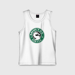 Детская майка Mortal koffee