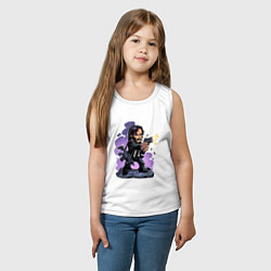 Майка детская хлопок Джон Уик, цвет: белый — фото 2