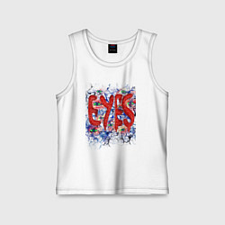 Детская майка Eyes halloween