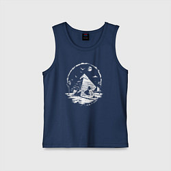 Детская майка Лунная тайна пирамид