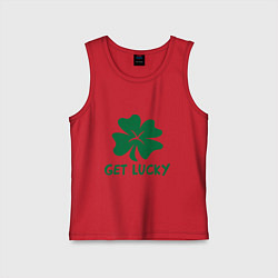 Детская майка Get lucky