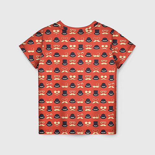 Детская футболка Хипстер 4 / 3D-принт – фото 2