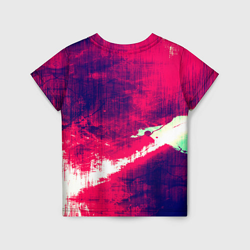 Детская футболка Брызги красок / 3D-принт – фото 2