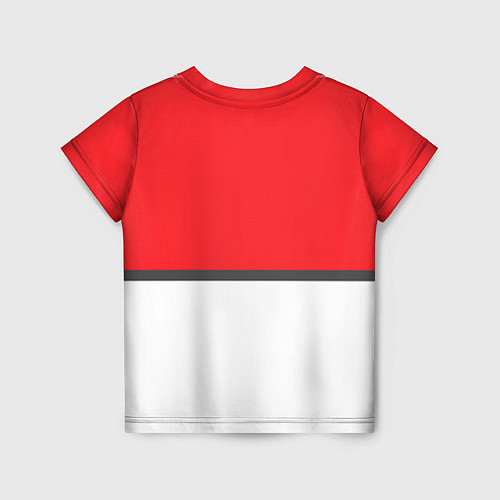 Детская футболка Покеболл - Покемоны / 3D-принт – фото 2