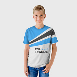 Футболка детская ESL league, цвет: 3D-принт — фото 2