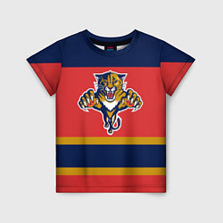 Футболка детская Florida Panthers, цвет: 3D-принт