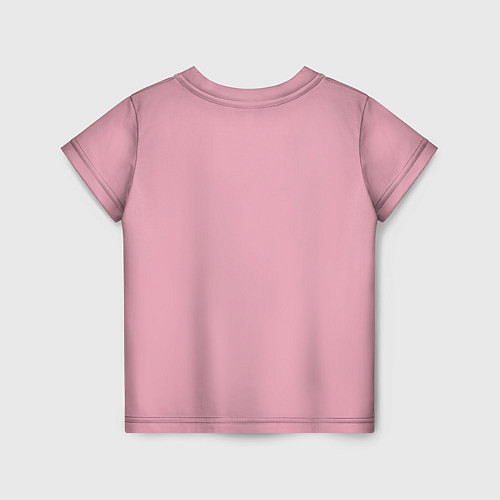 Детская футболка Grumpy cat pink / 3D-принт – фото 2